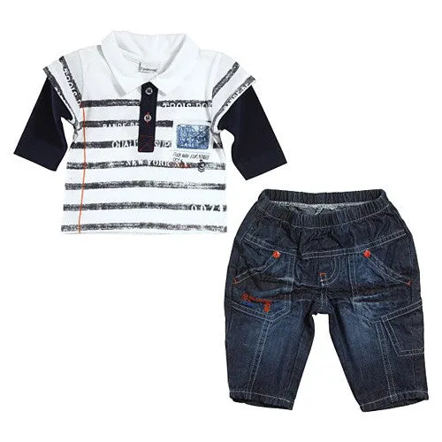 3 Pommes *In My Jeans* Boys 2pc Pant Set