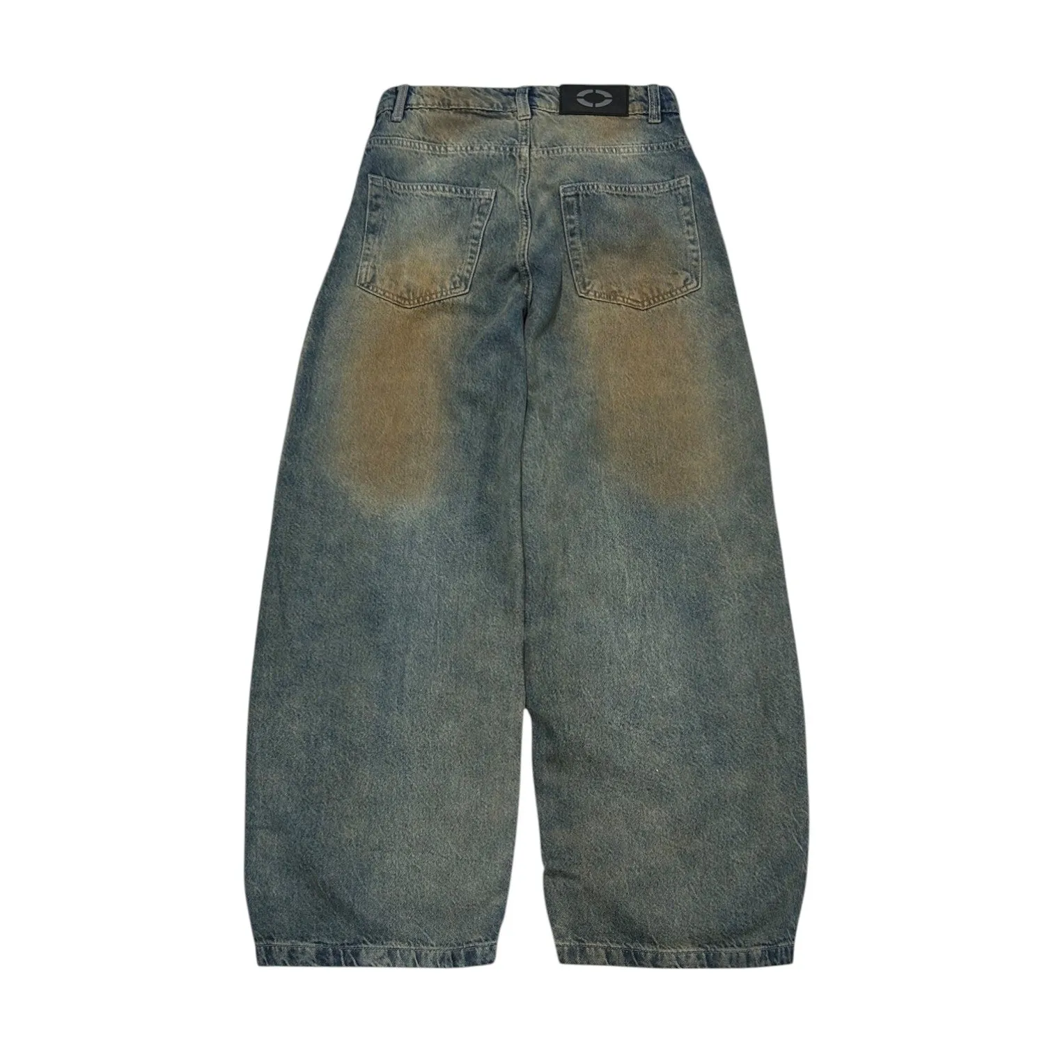 BAGGY DENIM, MUD WASH
