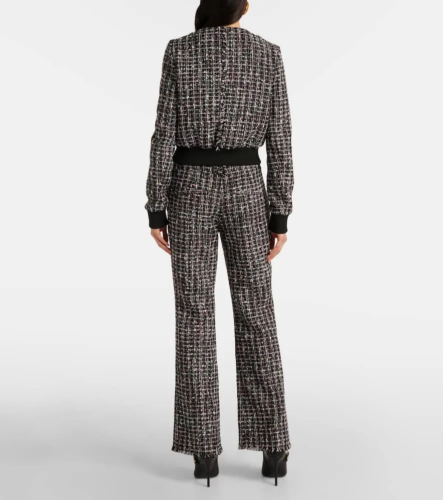 Balmain Tweed bomber jacket