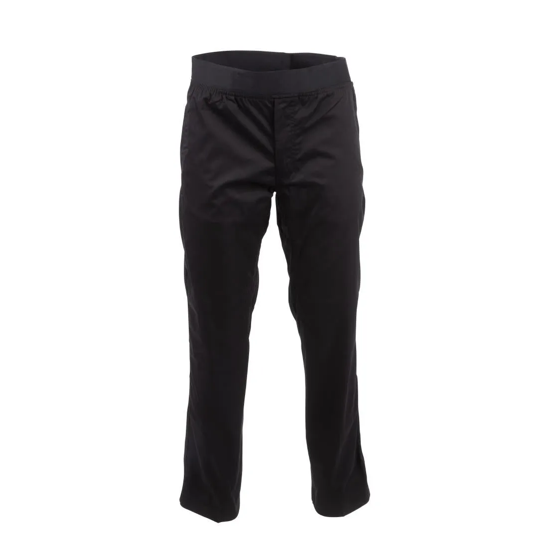 Chef Works Men's Lightweight Slim Trouser Black Size L