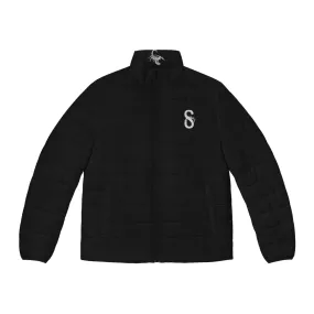 DUO MODERN Scorpion Athletics Men's Black Puffer Jacket