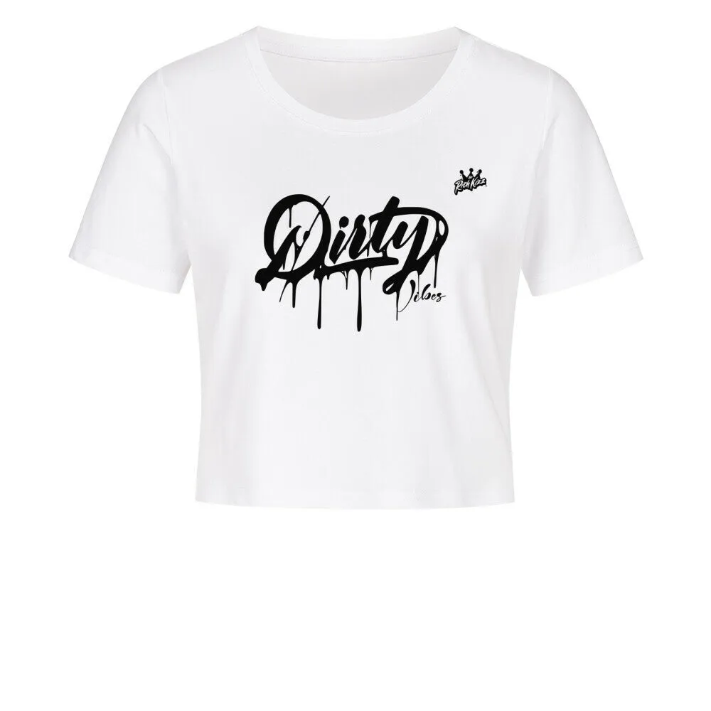 Ladies Cropped Tee DIRTY
