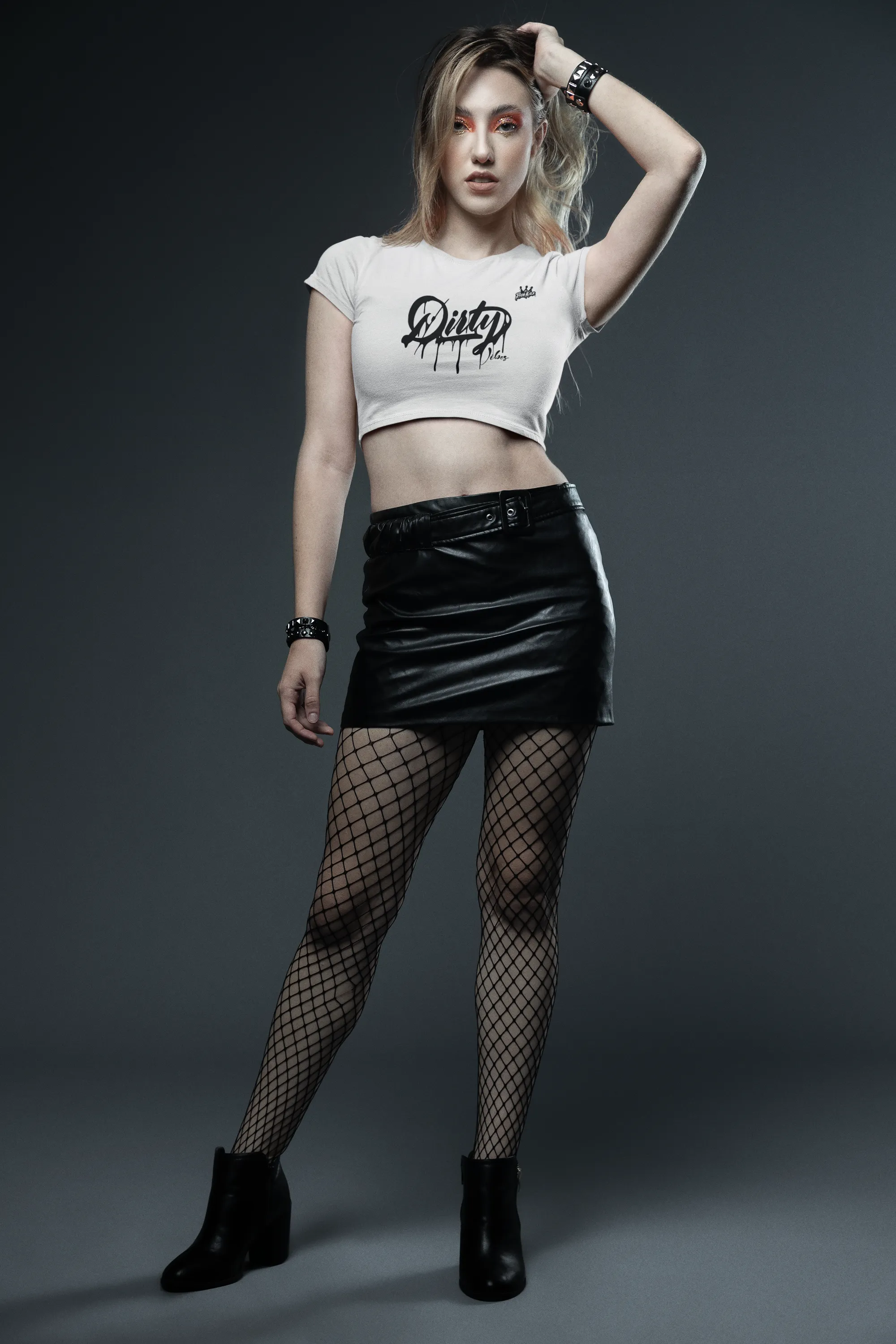 Ladies Cropped Tee DIRTY