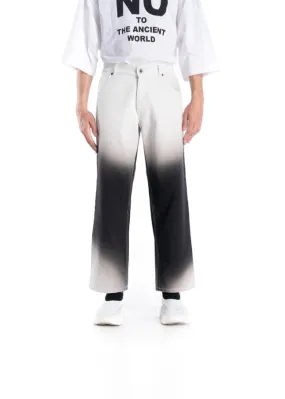 Liberal Youth Ministry Denim Printed Pants (Grey)