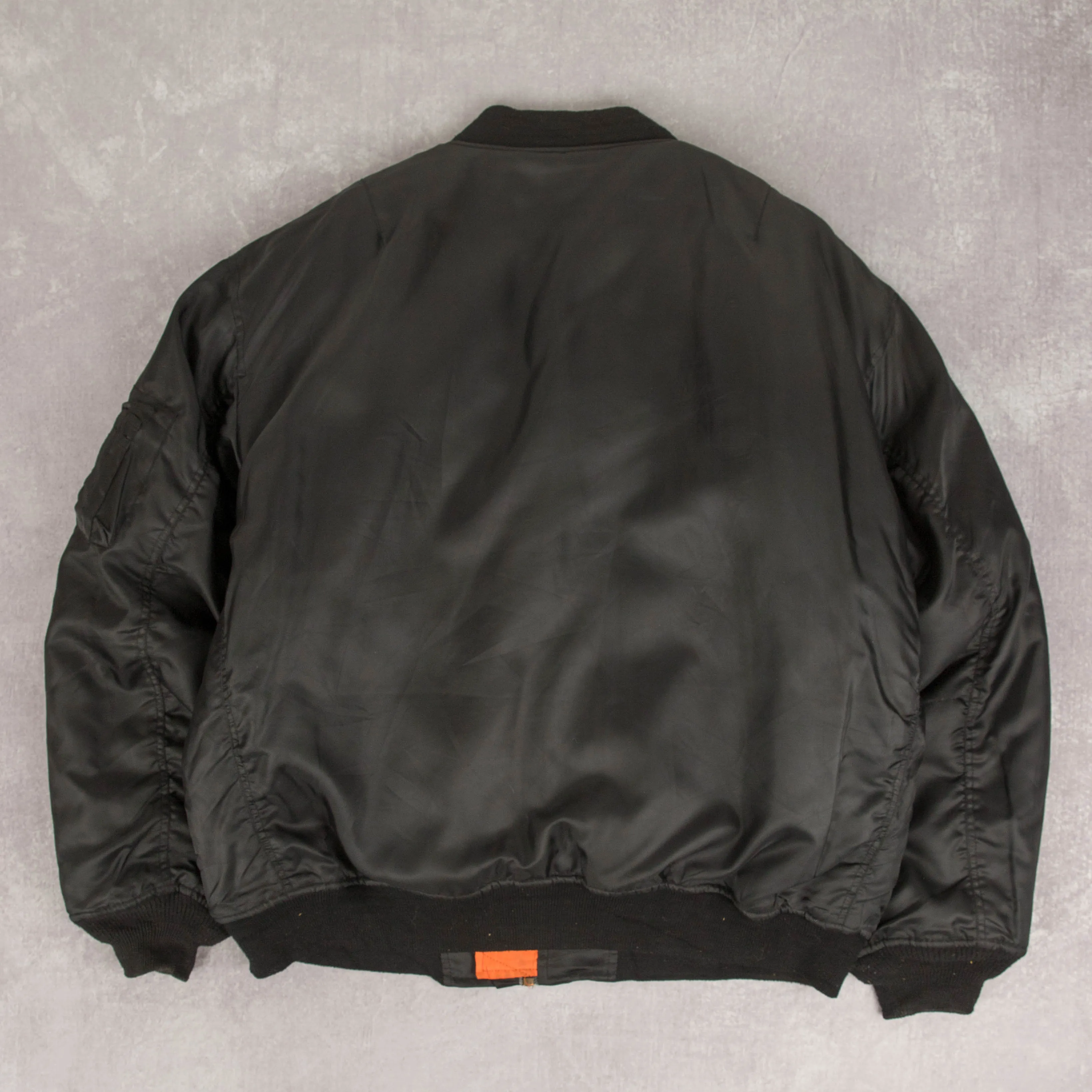 MEN'S VINTAGE 1990S REVERSIBLE BOMBER JACKET - X-LARGE