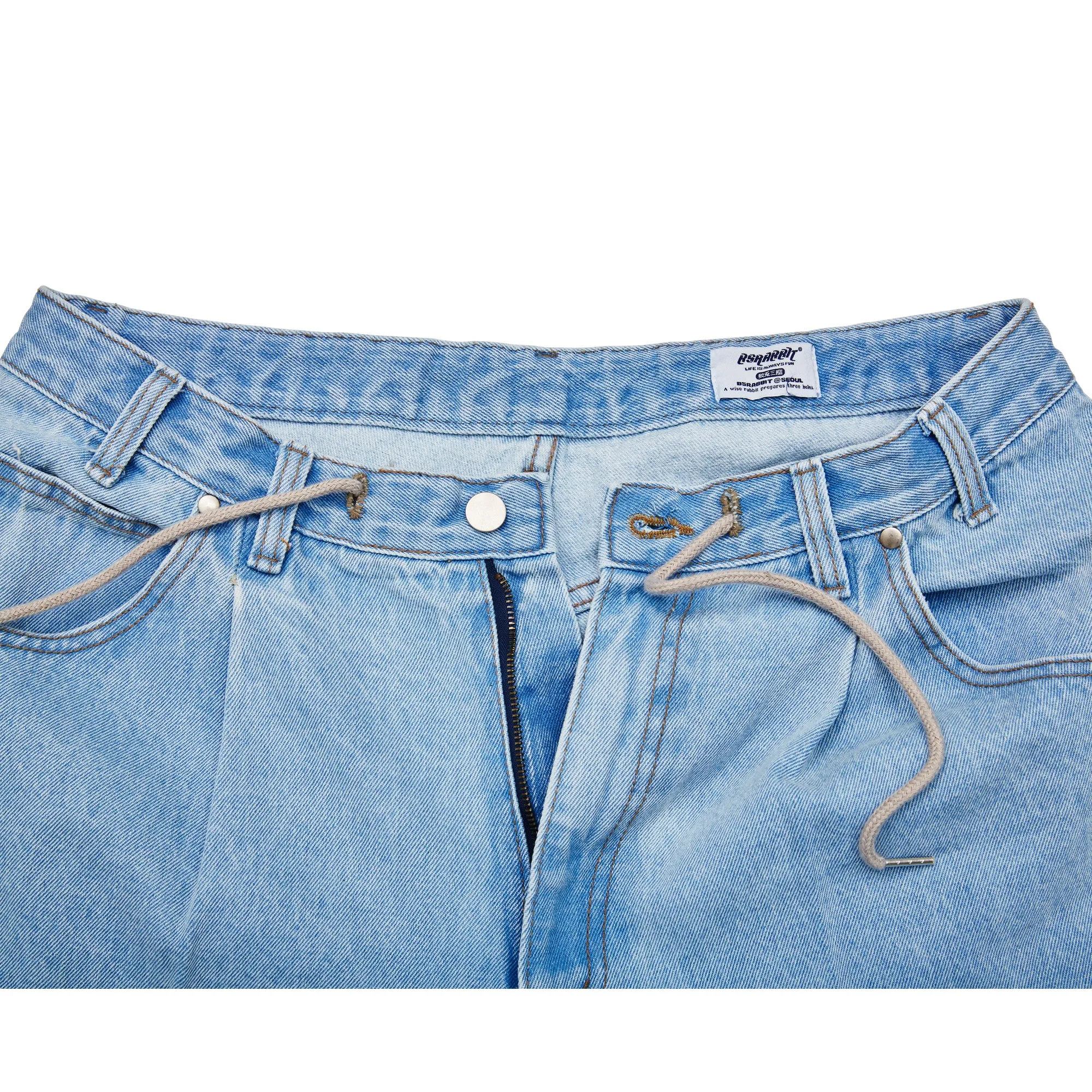 MID90 BAGGY DENIM PANTS LIGHTBLUE