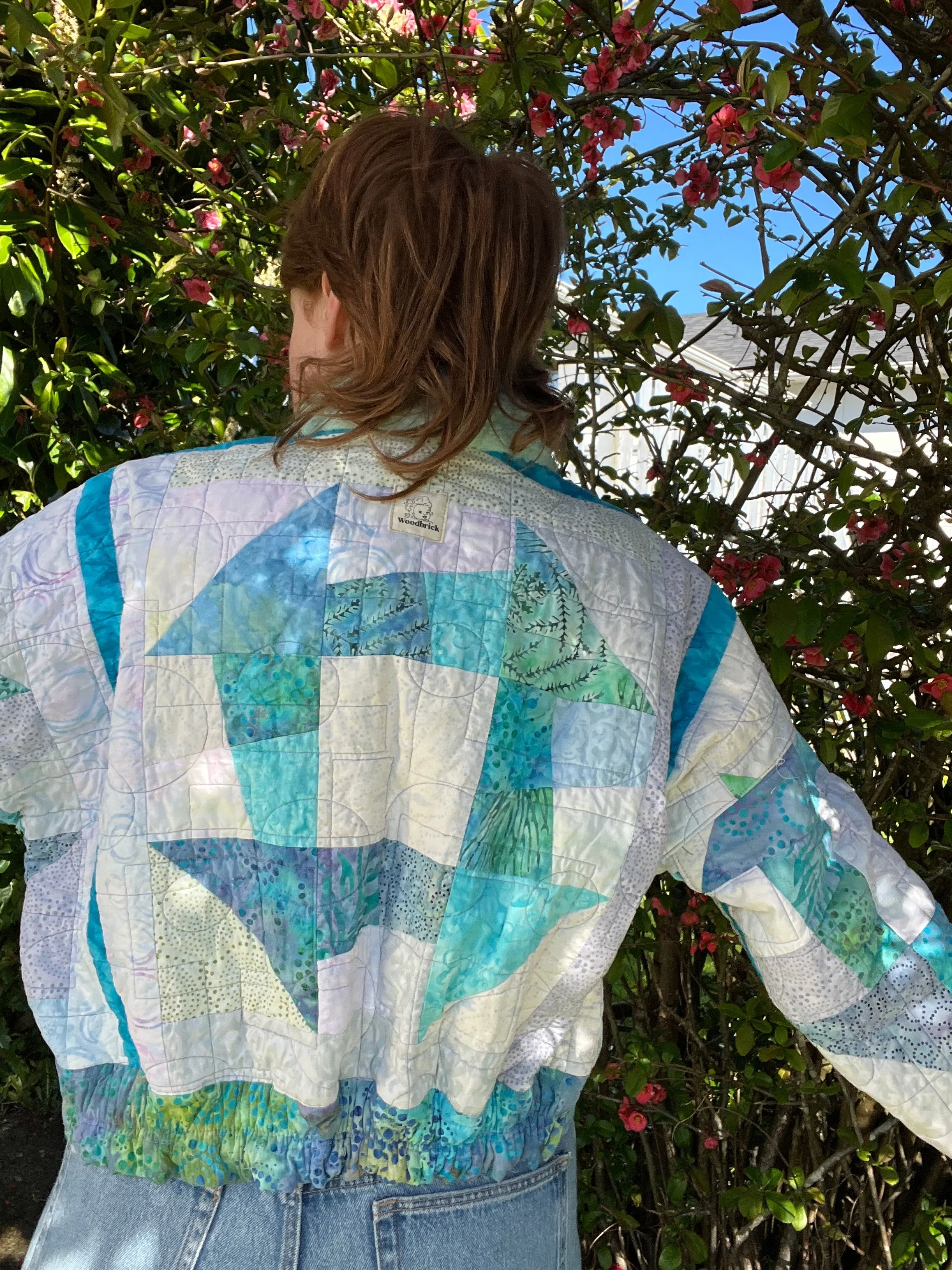 “Seafoam” Quilt Coat
