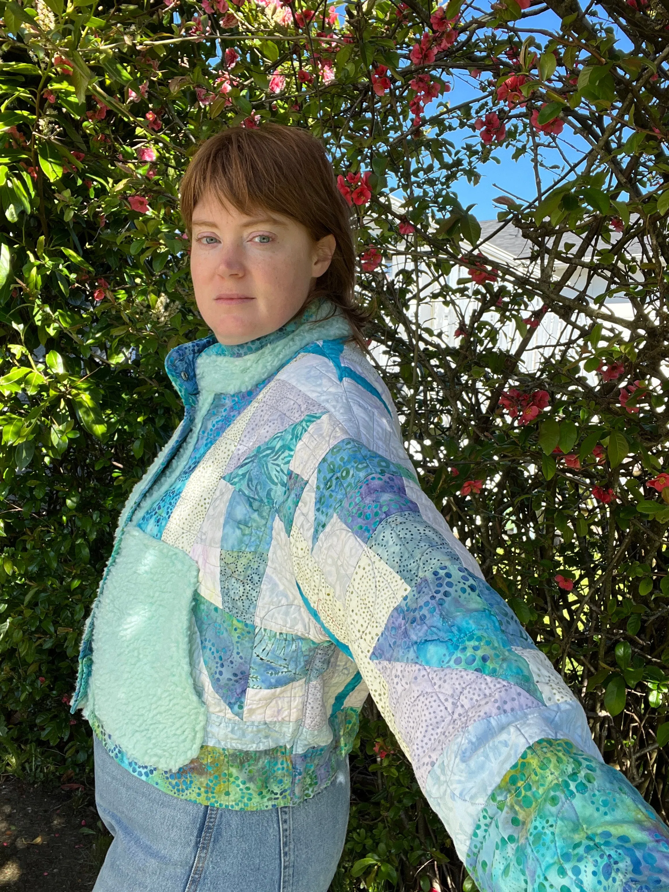 “Seafoam” Quilt Coat