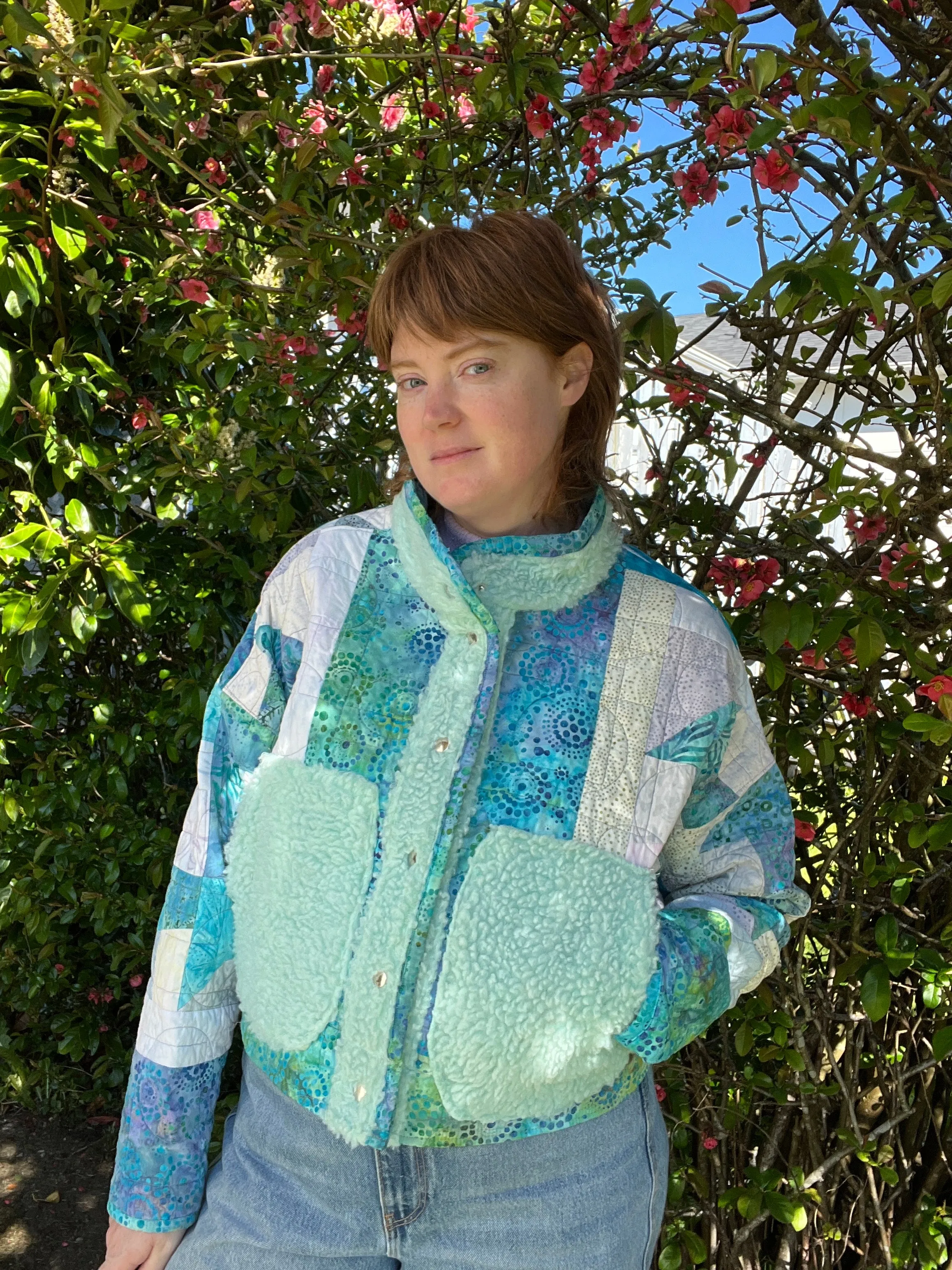 “Seafoam” Quilt Coat