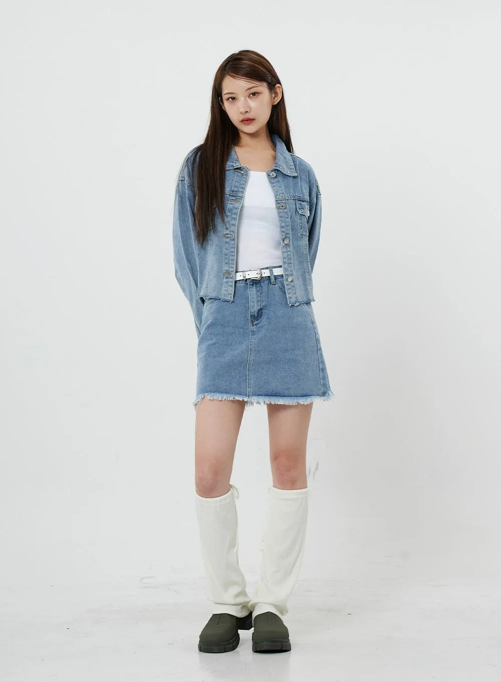 Sienna Crop Jeans Jacket CS21