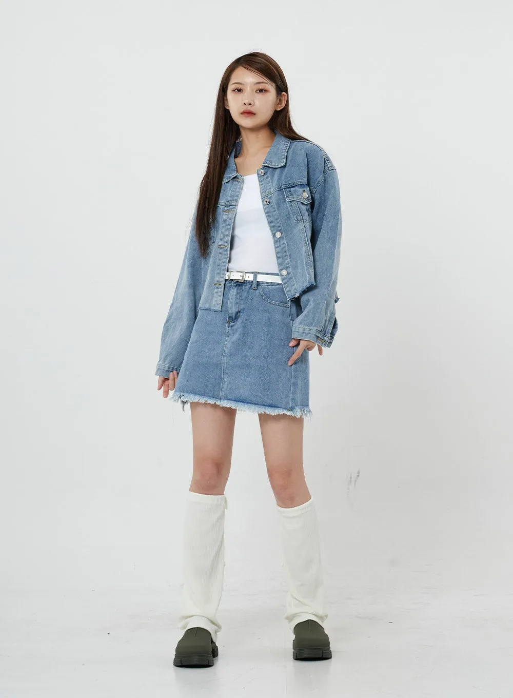 Sienna Crop Jeans Jacket CS21