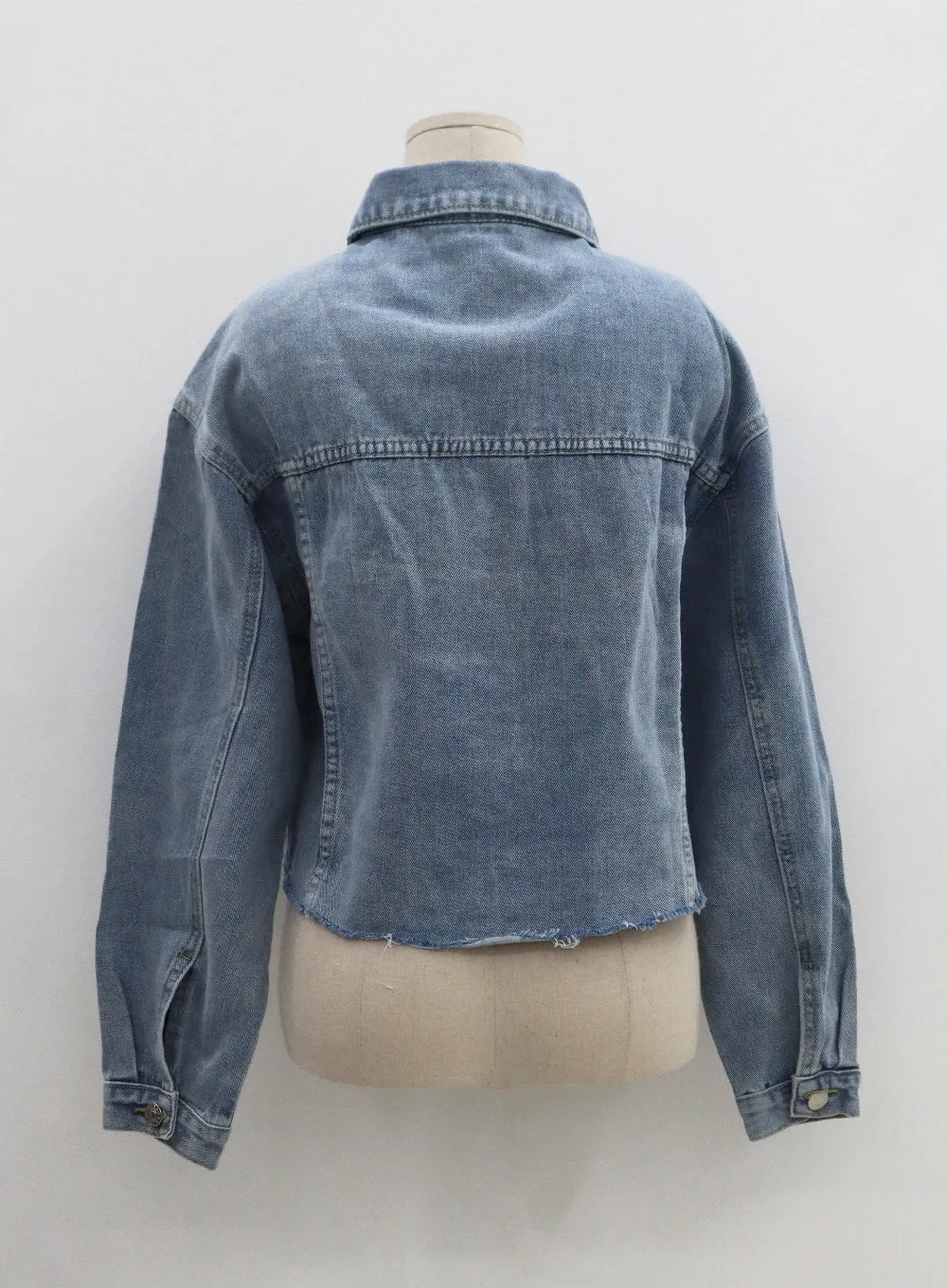 Sienna Crop Jeans Jacket CS21
