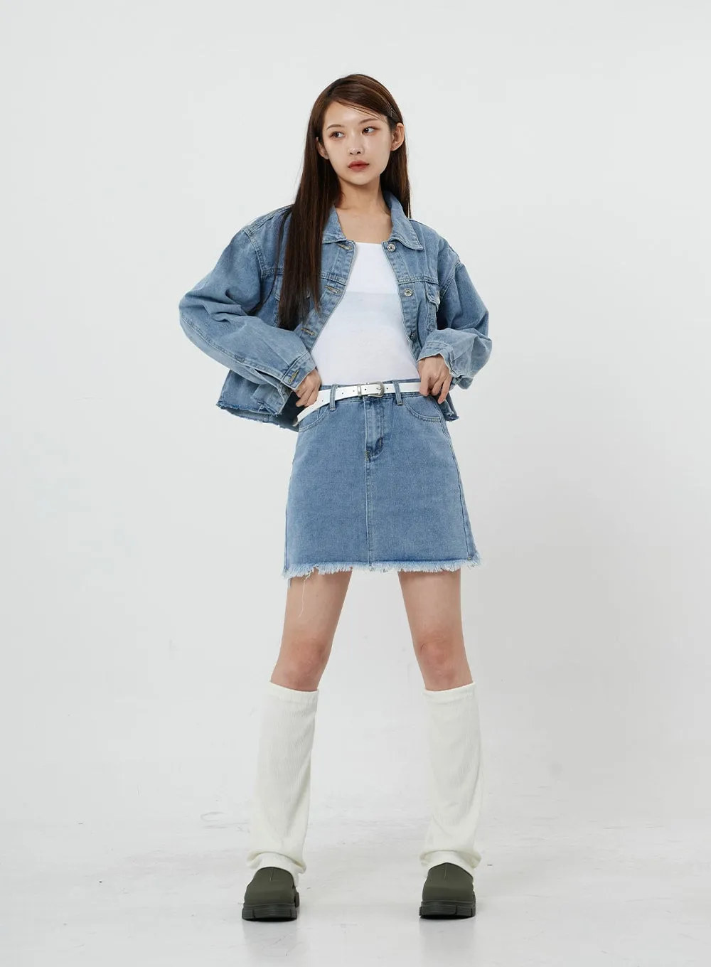 Sienna Crop Jeans Jacket CS21