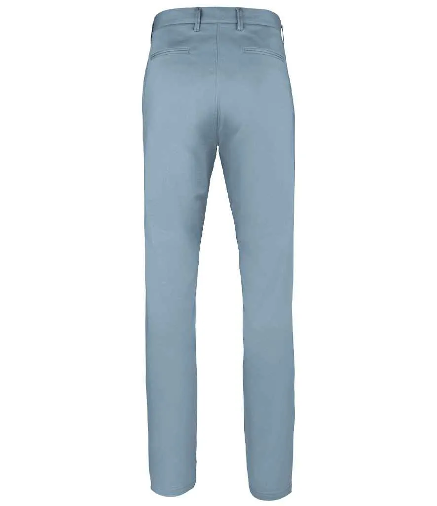 SOL'S Jared Stretch Trousers | Creamy Dark Blue
