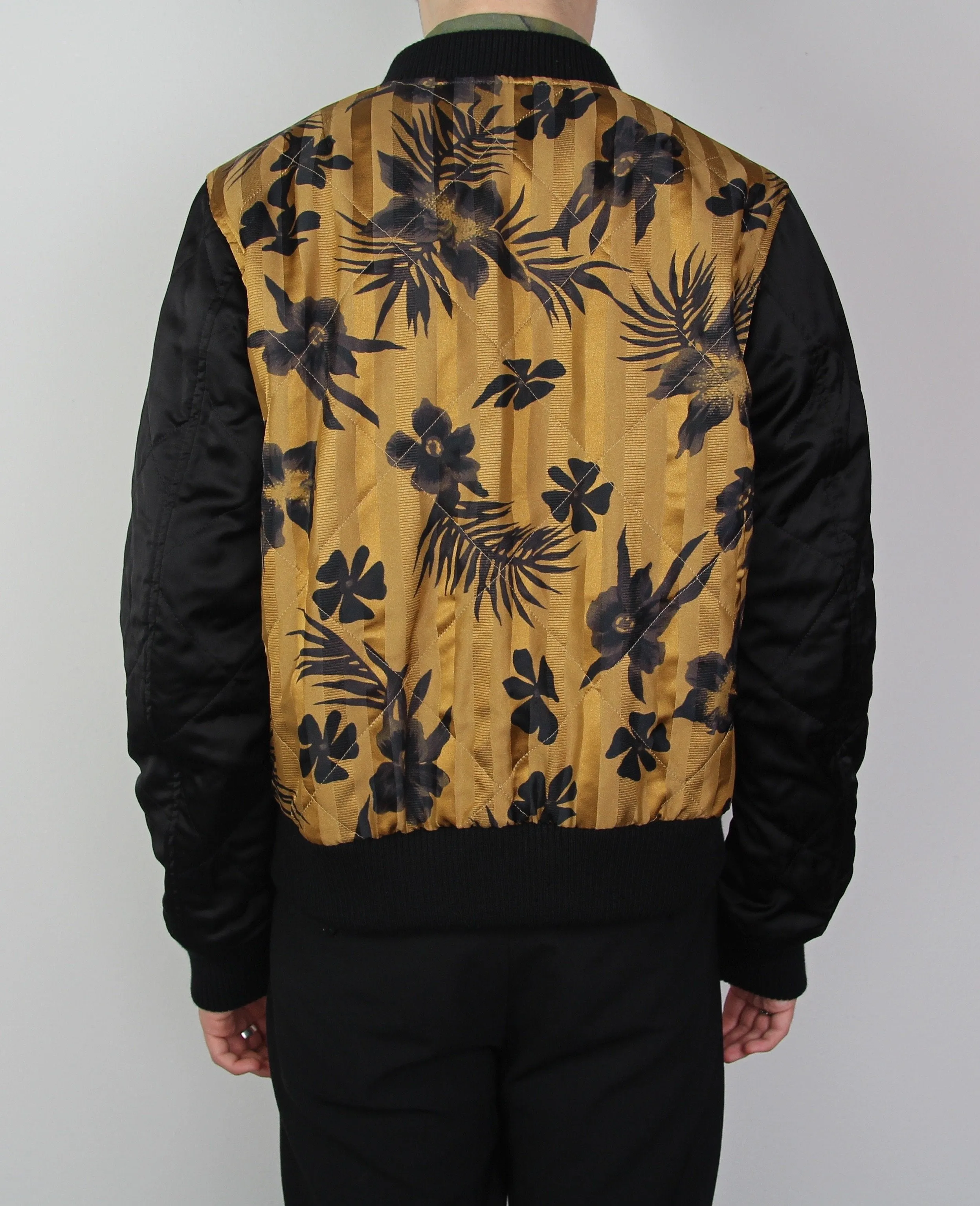 Vinny Reversible Velvet Bomber